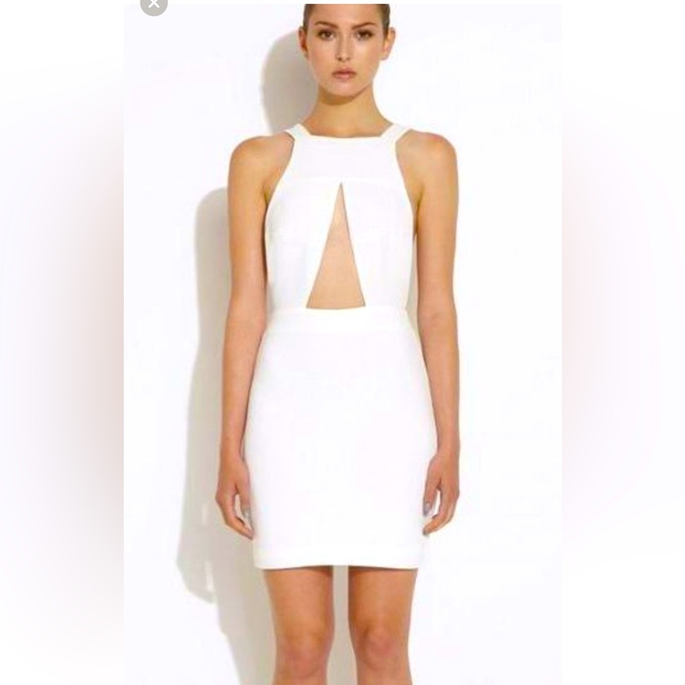 AQ/AQ ‘Licious’ mini dress cream color size 2
